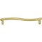 Elements 128 mm Center-to-Center Brushed Brass Wavy Capri Cabinet Pull Z205BB - alternate 4